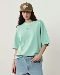 Nude Project Cult Tee Washed Green Sale