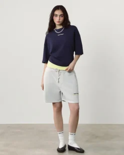 Nude Project Cult Tee Washed Navy Clearance