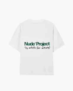 Nude Project Cult Tee Washed Off-White Fashion