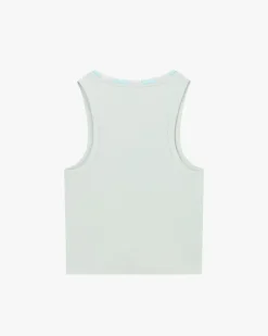 Nude Project Cutie Bow Tank Top Blue Clearance