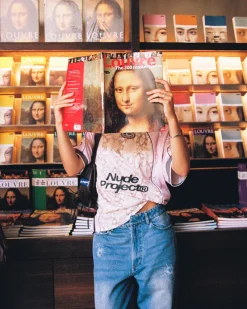 Nude Project Dary Tee Pink New