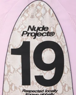Nude Project Dary Tee Pink New