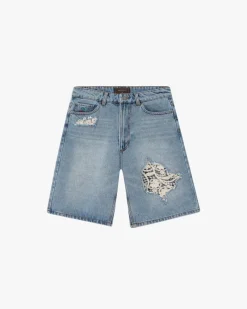 Nude Project Denim Shorts Lace Best