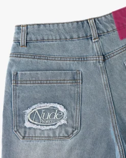 Nude Project Denim Shorts Lace Best