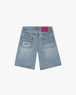 Nude Project Denim Shorts Lace Best