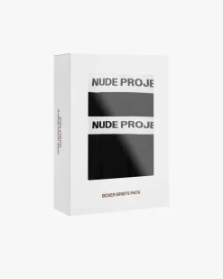 Nude Project Essential Boxer Black 2Xpack Best