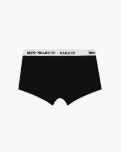 Nude Project Essential Boxer Black 2Xpack Best