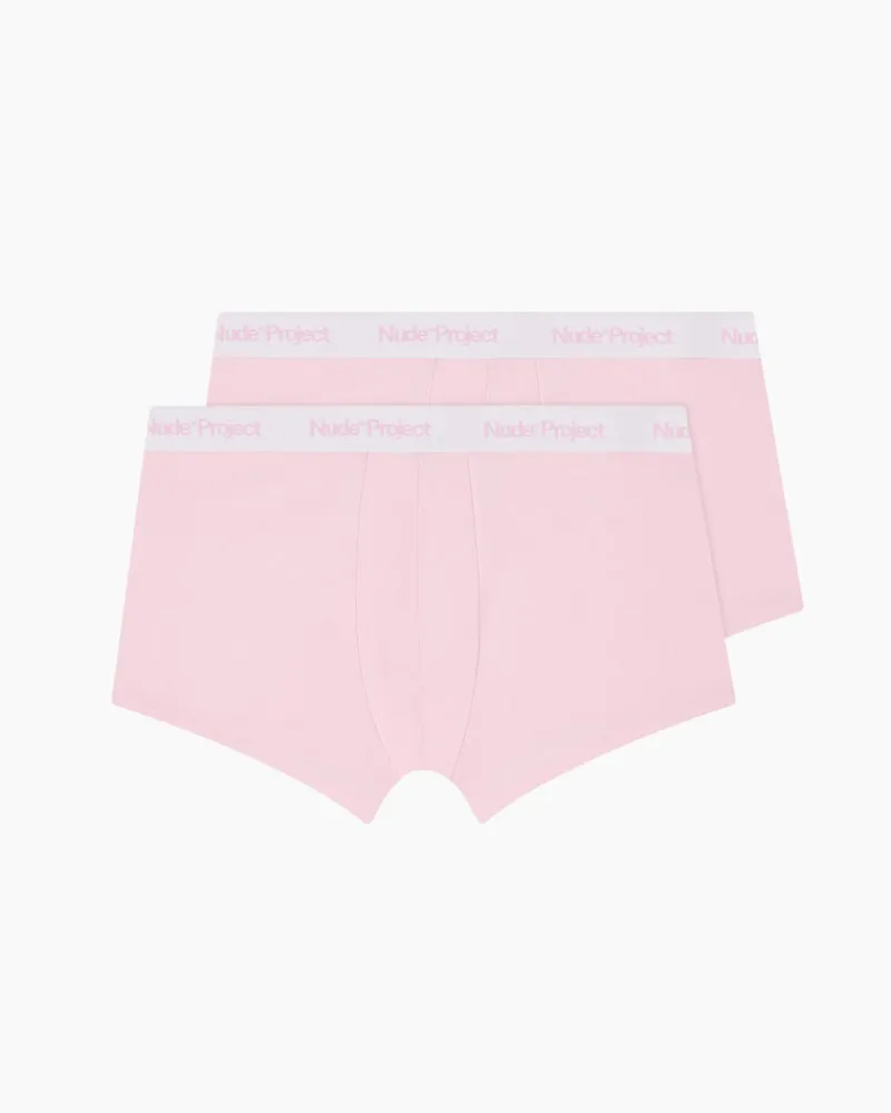 Nude Project Essential Boxer Pink 2Xpack Fashion