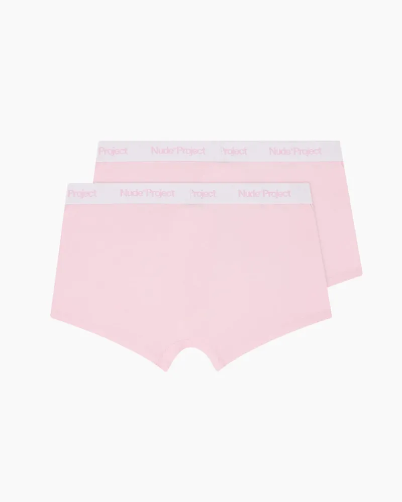 Nude Project Essential Boxer Pink 2Xpack Fashion