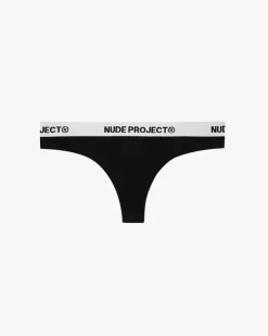 Nude Project Essential Thong Black Online
