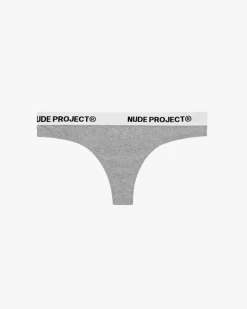 Nude Project Essential Thong Grey Fashion