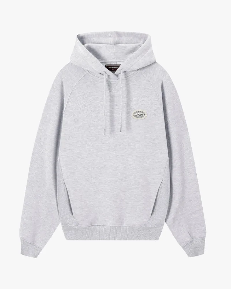 Nude Project Essentials Hoodie Grey Melange Hot