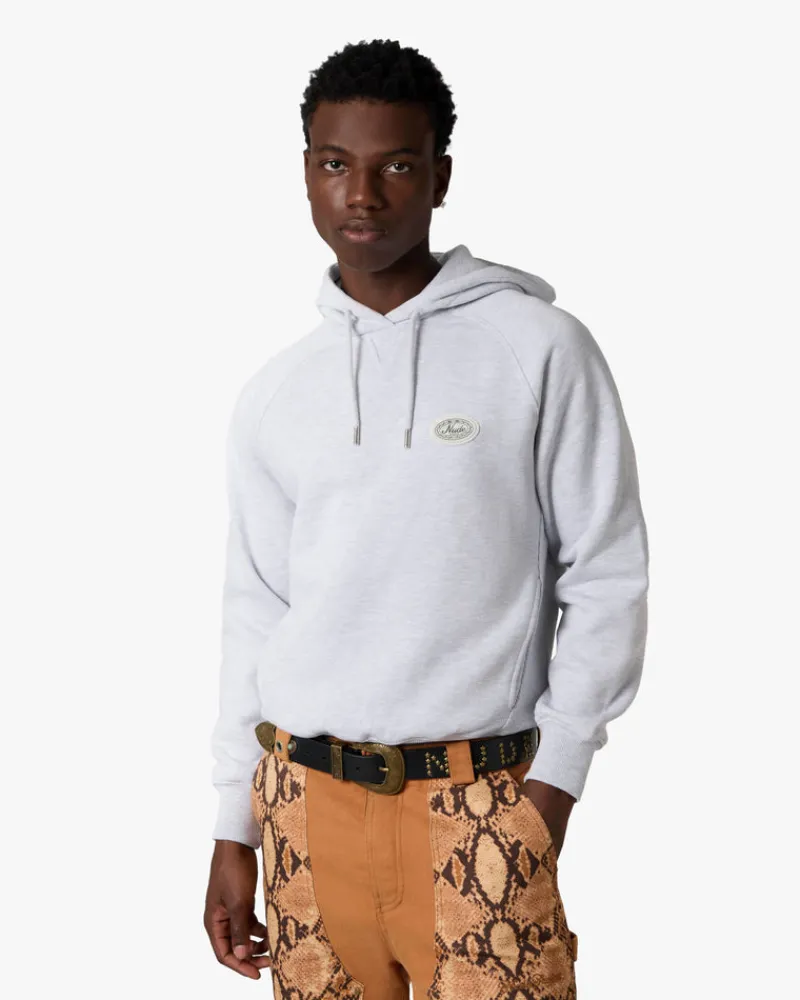 Nude Project Essentials Hoodie Grey Melange Hot