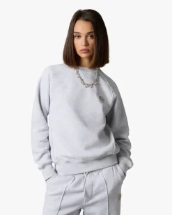 Nude Project Essentials Sweatshirt Grey Melange Online