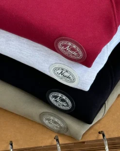 Nude Project Essentials Sweatshirt Grey Melange Online