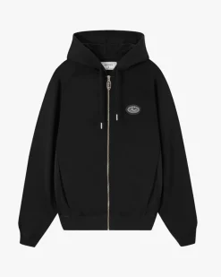 Nude Project Essentials Zip-Up Hoodie Black Discount