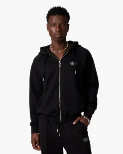Nude Project Essentials Zip-Up Hoodie Black Discount