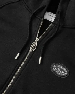 Nude Project Essentials Zip-Up Hoodie Black Discount