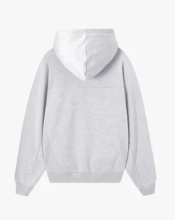 Nude Project Essentials Zip-Up Hoodie Grey Melange Online