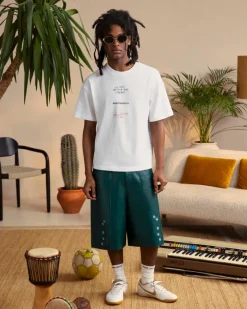 Nude Project Face Tee White New