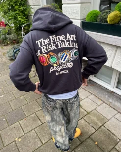 Nude Project Fine Art Hoodie Ash New