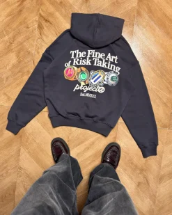 Nude Project Fine Art Hoodie Ash New