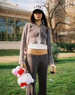 Nude Project First Class Knit Pants Ash Fashion