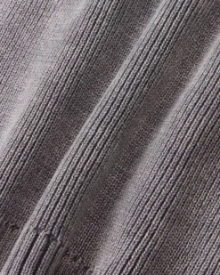 Nude Project First Class Zip-Up Knit Cardigan Ash New