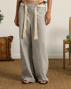 Nude Project Formentera Pants Blue Discount