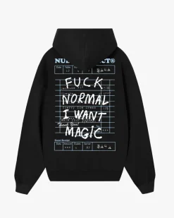 Nude Project Fuck Normal Hoodie Black Online