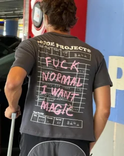 Nude Project Fuck Normal Tee Ash Discount