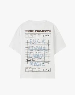 Nude Project Fuck Normal Tee White Hot