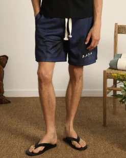 Nude Project Gigi Mesh Short Navy Online