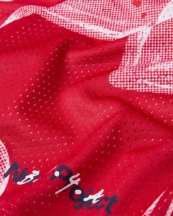 Nude Project Gigi Mesh Short Red New