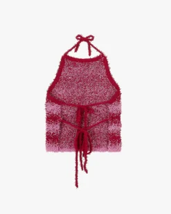 Nude Project Giovanni Top Pink New