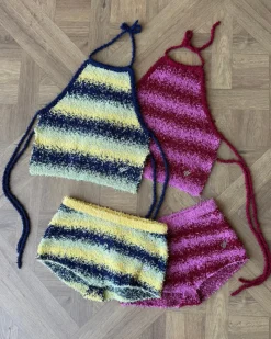 Nude Project Giovanni Top Pink New