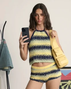 Nude Project Giovanni Top Yellow Outlet