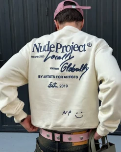 Nude Project Global Soon Sweatshirt Marshmallow Sale
