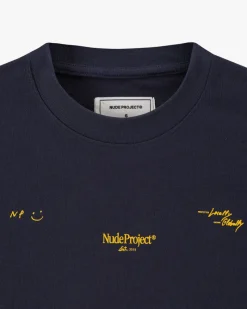 Nude Project Global Soon Sweatshirt Navy Clearance