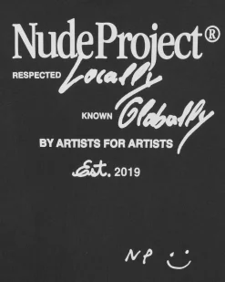 Nude Project Global Soon Tee Ash Fashion