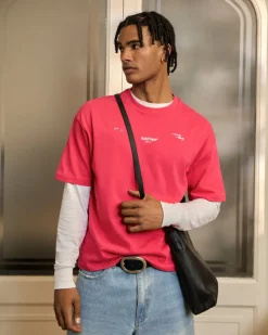 Nude Project Global Soon Tee Raspberry New