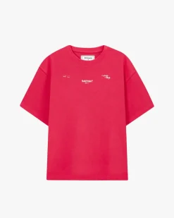 Nude Project Global Soon Tee Raspberry New