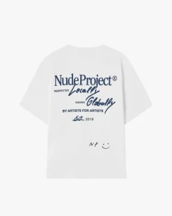 Nude Project Global Soon Tee White Outlet
