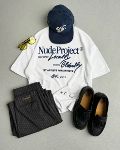 Nude Project Global Soon Tee White Outlet