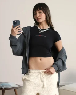 Nude Project Global Soon Waffle Zip-Up Hoodie Ash New