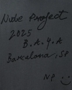 Nude Project Global Soon Waffle Zip-Up Hoodie Ash New