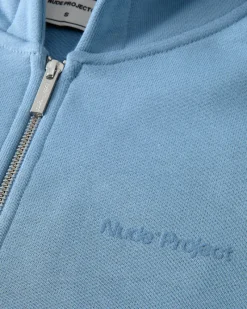 Nude Project God is a DJ Zip-Up Blue Hot