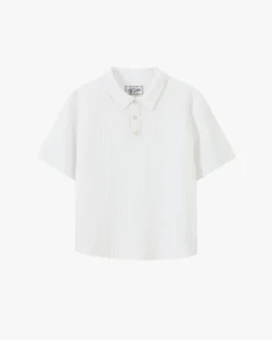 Nude Project Half Polo White Sale