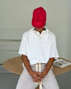 Nude Project Half Polo White Sale