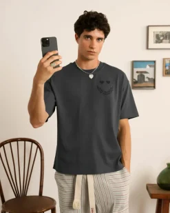 Nude Project Happy Tee Ash New